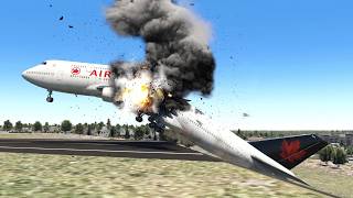 🔴 Boeing 747-400 SMOKE IN COCKPIT | Emergency Diversion Over Arctic | X-Plane 11