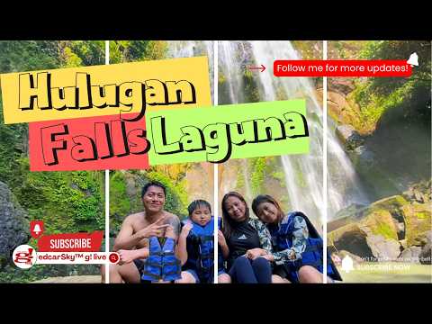 Hulugan Falls Adventure with the Fam! full vlog @edcarSkyglive