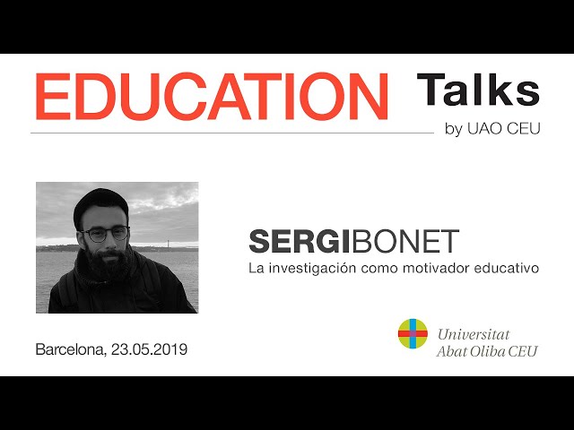 “La investigación como motor educativo”