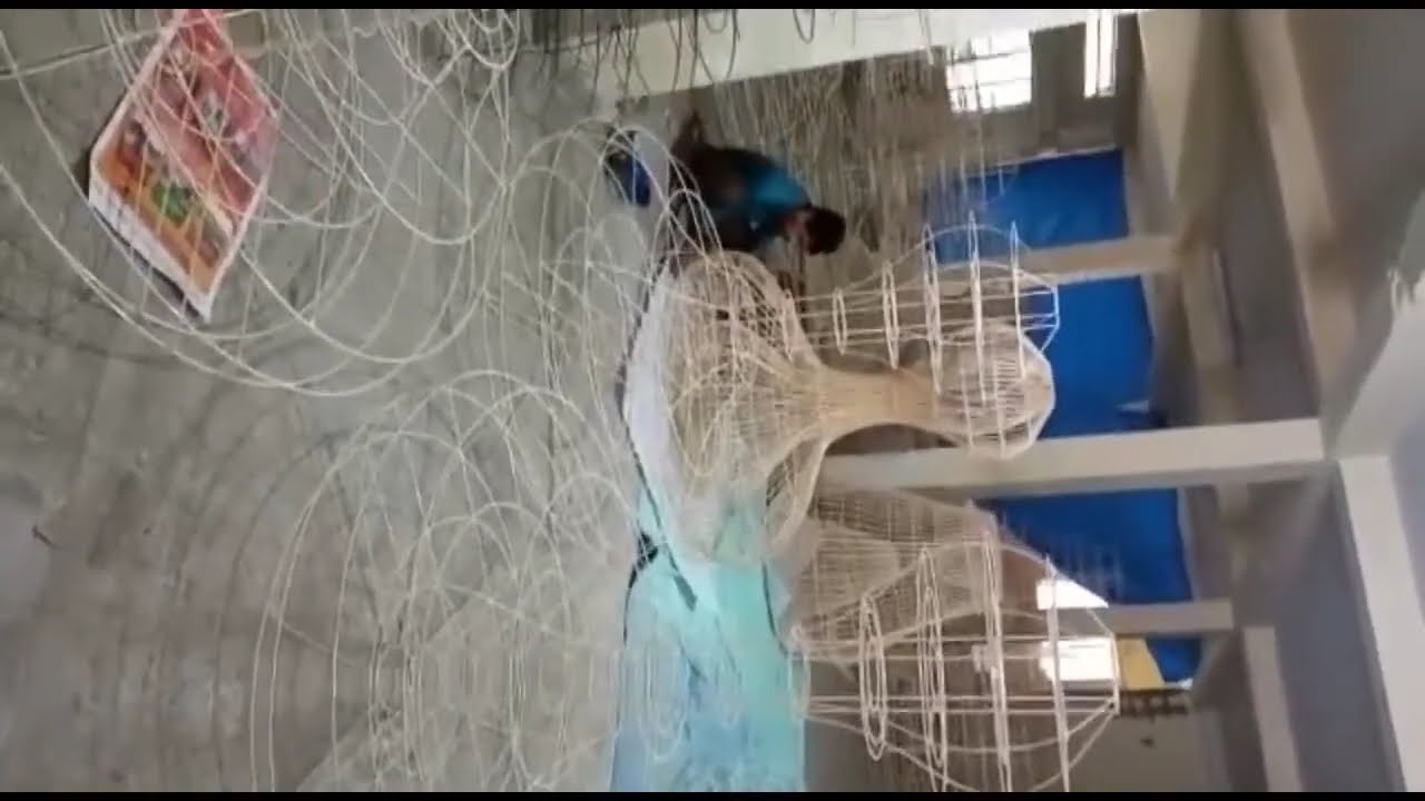 We make a Wooden design box on SS pipes। New modules Fabrication work in India। By JWF।