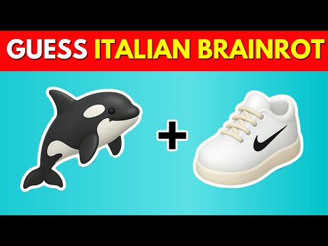 Guess ITALIAN BRAINROT Animals By Emojis | Brainrot Quiz Challenge | Quiz Monster