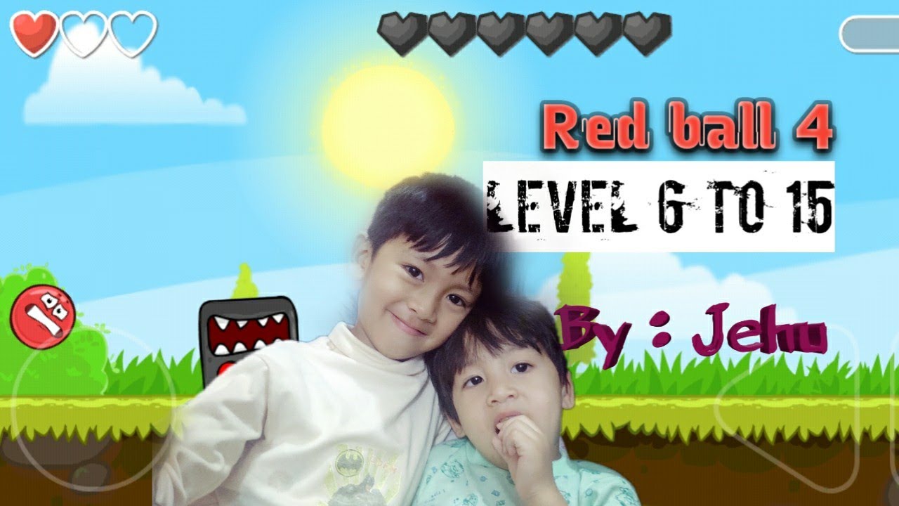 Red ball level 6 to 10