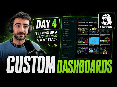 Hermes Agent Day 4: Building Custom AI Dashboards