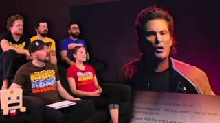 Kung fury with the hoff!
