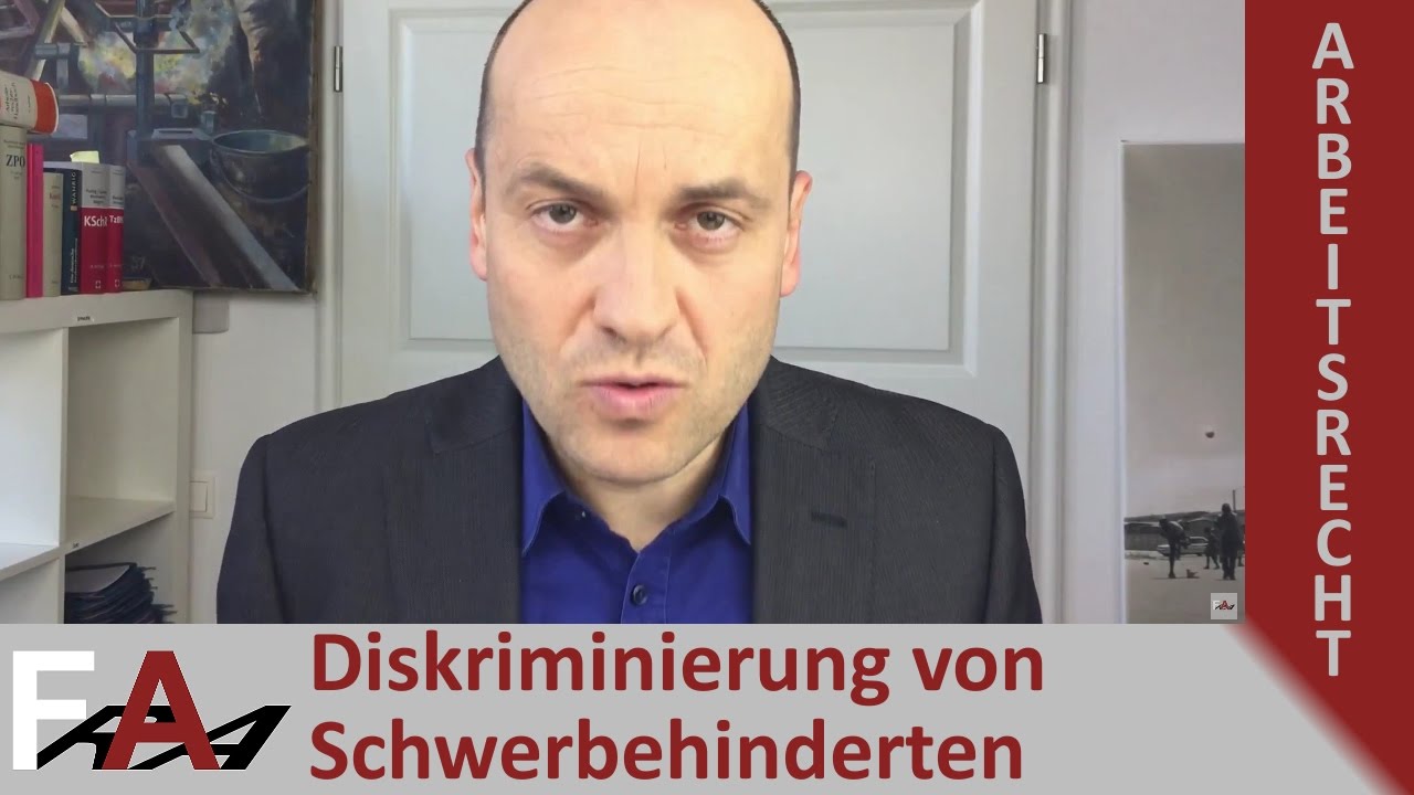 Bewerbung – Diskriminierung wegen Schwerbehinderung – Bundesarbeitsgericht