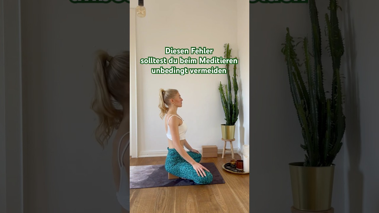 Richtig sitzen während der Meditation – Yoga-Tipps für Anfänger