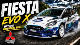 Marks Mitsubishi Evo X looks like a Ford Fiesta 