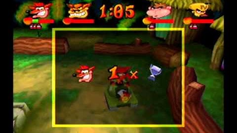 lets play crash bash part 16: Sapphire Relic video 4