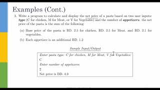 Lecture 40 - Chapter 4 - Selection Practical Example 3 - ITCS113
