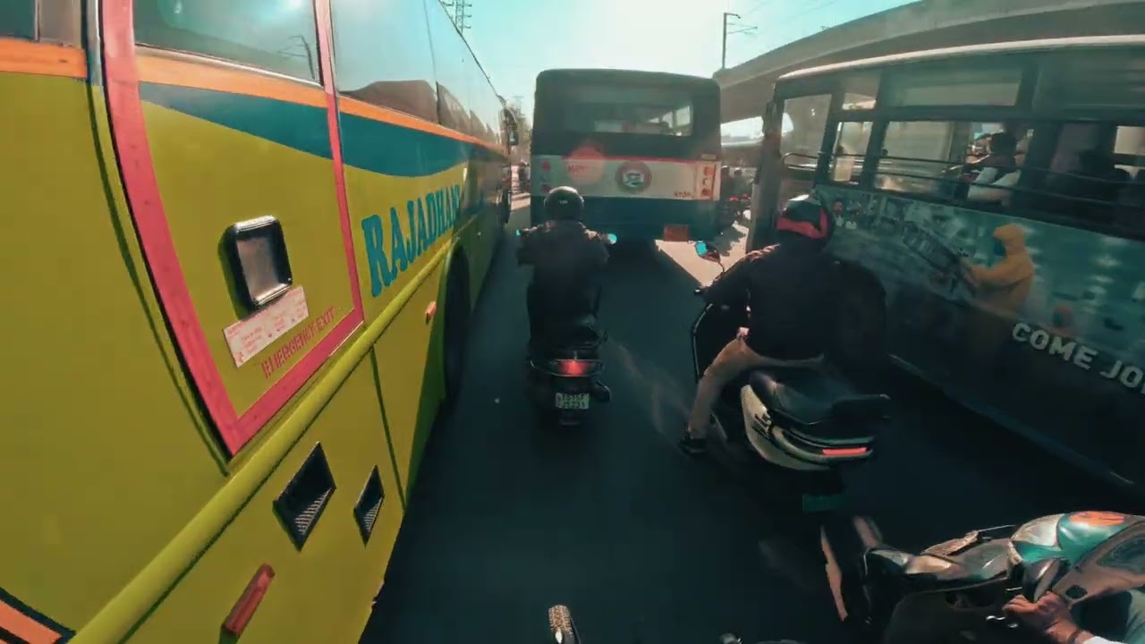 Uncut 13min from JNTU College Metro Station | Cycle To Work - Week 117 - Day 1