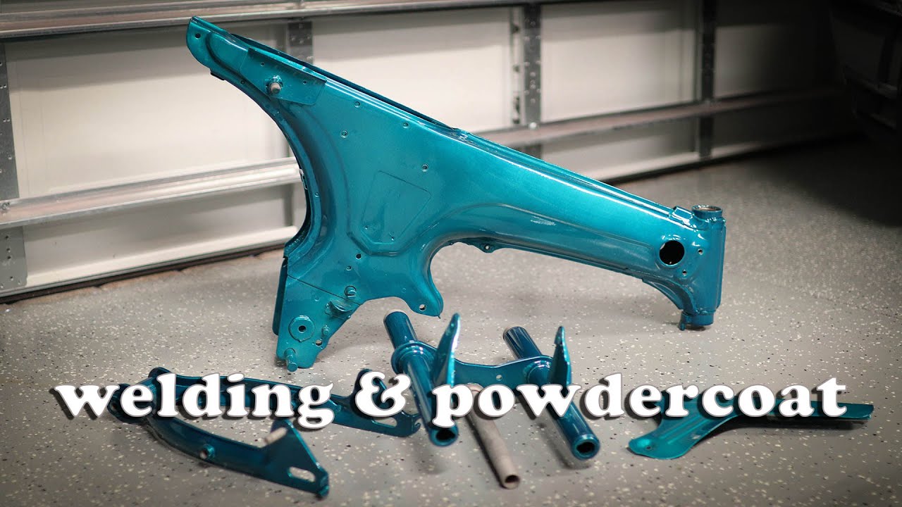 1970 CT70 - Sandblast, Welding and Powdercoat