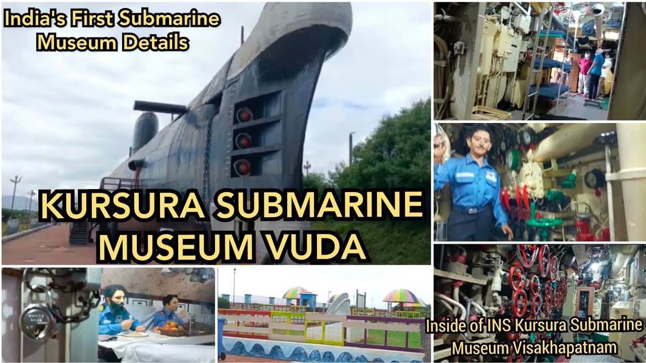 INS Kursura Submarine Museum inside view  | Visakhapatnam Museum | R K Beach