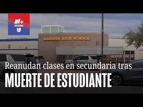 Marana High School reabre tras muerte de estudiante, activa apoyo de salud mental