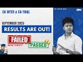 CA Results 2025 - Motivation &amp;Guidance