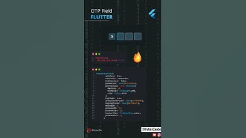OTP 🔥 Field in #flutter 🚀 Subscribe to 2BC 🎉 #fluttertutorialforbeginners