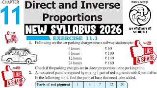 Ex 11.1 | Ch 11 Direct and Inverse Proportions | Class 8 Maths NCERT screenshot 5