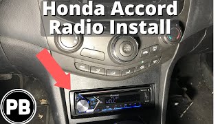 2003 - 2007 Honda Accord Radio Install