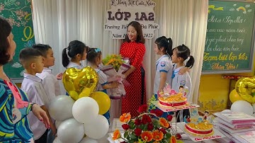 Lễ tổng kết cuối năm 2021-2022 . Lớp 1A2 trường tiểu học Đa Phúc