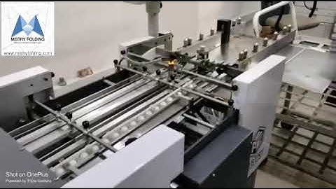 Vacuum Feeder Paper Folding Machine|Mistry Vacuum Feeding Paper Folding Machine For Medical Leaflets