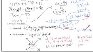 1.5: Describe Angle Pair Relationships