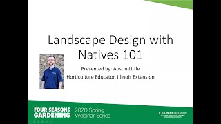Landscape Design with Natives Austin Little