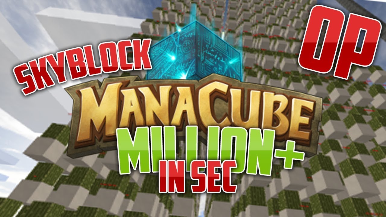 Manacube Survival Episode 7 Best Cactus Farm Tutorial By Hydr0kt - roblox skyblock x2 industrial smelter cheap ebay