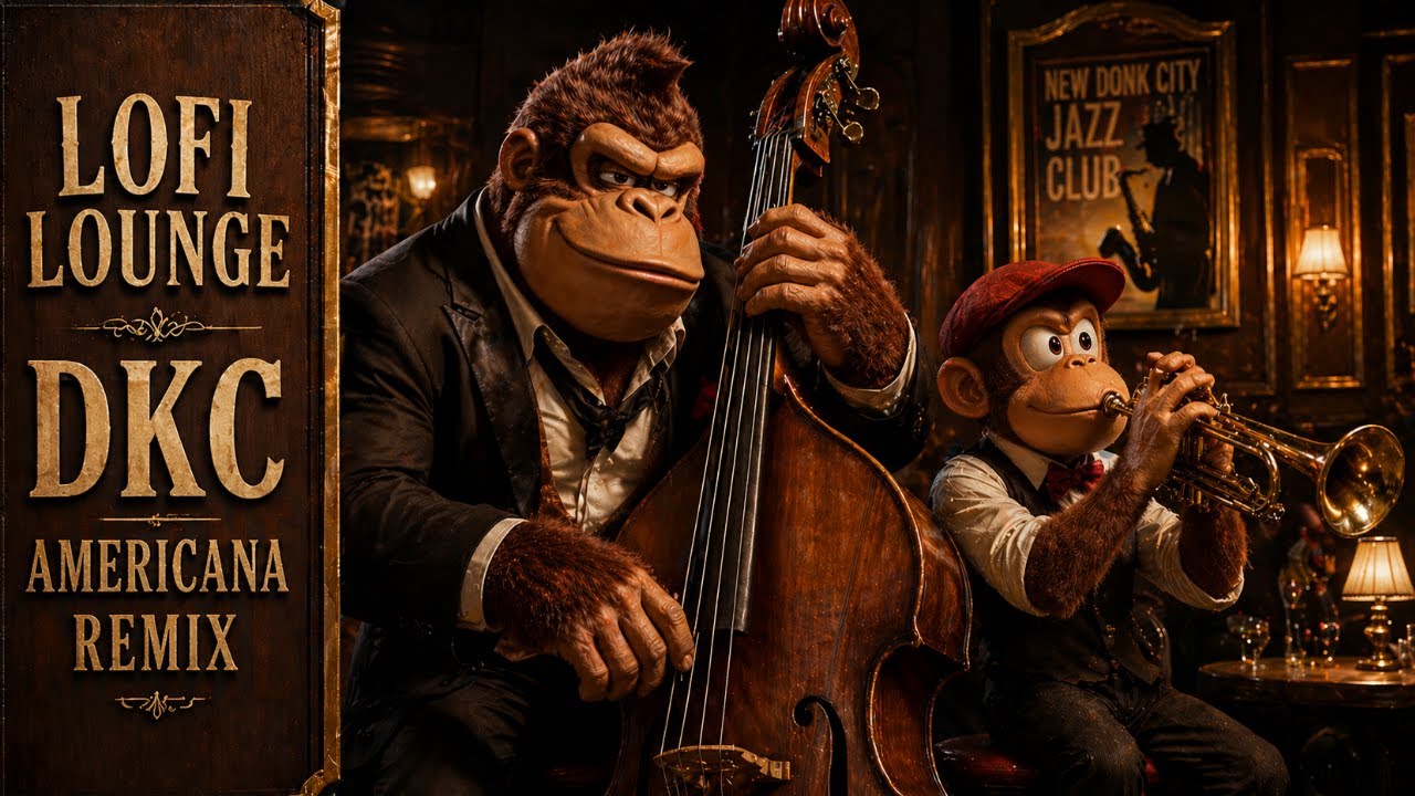 Donkey Kong Country but it’s a 1940s Lounge Album