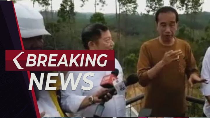 BREAKING NEWS - Keterangan Presiden Jokowi Usai Berkunjung ke IKN Kalimantan Timur