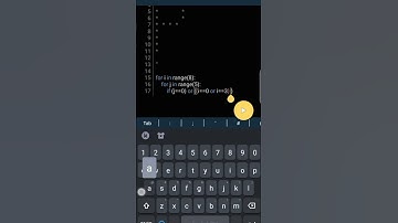 "P" alphabet by stars | Python code to print "P" shape by stars | #coding #python #starpattern