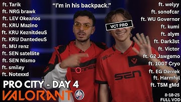 Tarik, The Backpack Every VCT Pro Needs (DAY 4 PRO CITY 8-18-25)