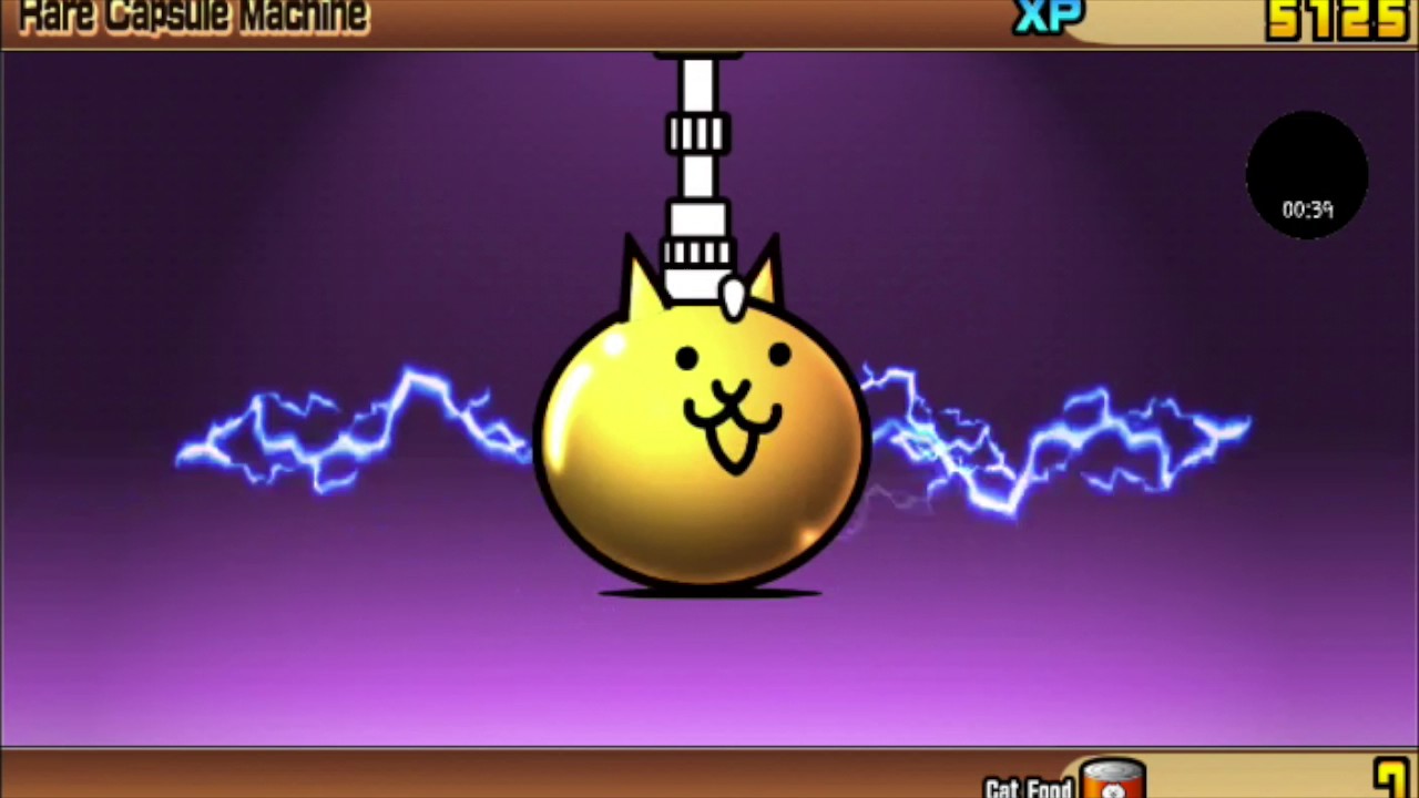 The Battle Cats Rare Cat Capsule Opening