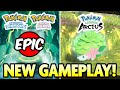 NEW MYTHICAL GAMEPLAY! SHAYMIN + More in Pokemon Legends Arceus and Brilliant Diamond Shining Pearl