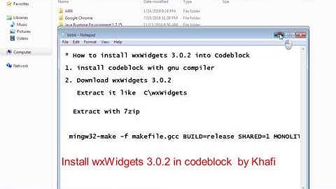 wxWidgets install in Codeblock  100% Working