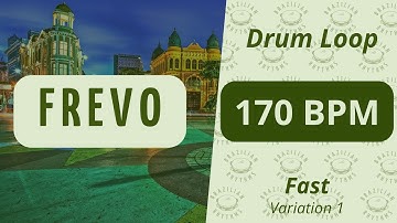 Frevo - Drum  Loop - 170 BPM (Variation 1 - Fast)