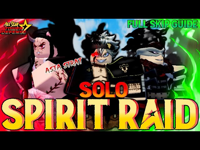 How to Solo Sijin Raid / Spirit Raid Without Water or Electric Units - All  Star Tower Defense 