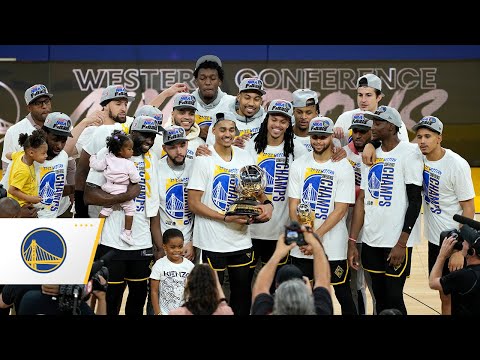 Golden State Warriors Are 2022 Western Conference Champions | Full Ceremony