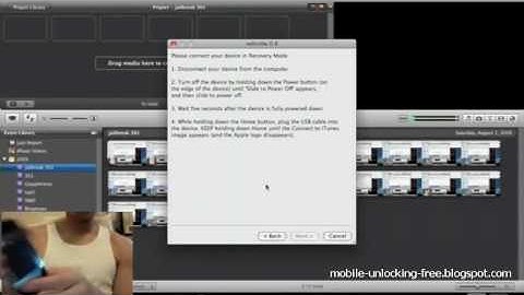 Jailbreak & Unlock 3.0.1 iPhone 2G 3G 3GS Step by Step video.flv
