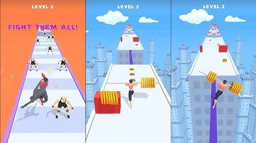 Weight Runner 3D 67 All Levels Gameplay Walkthrough - Tutorial (iOS,Android) Levels 1-13