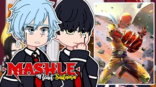 Mashle React to Saitama || One Punch Man || Tiktok || Gacha React