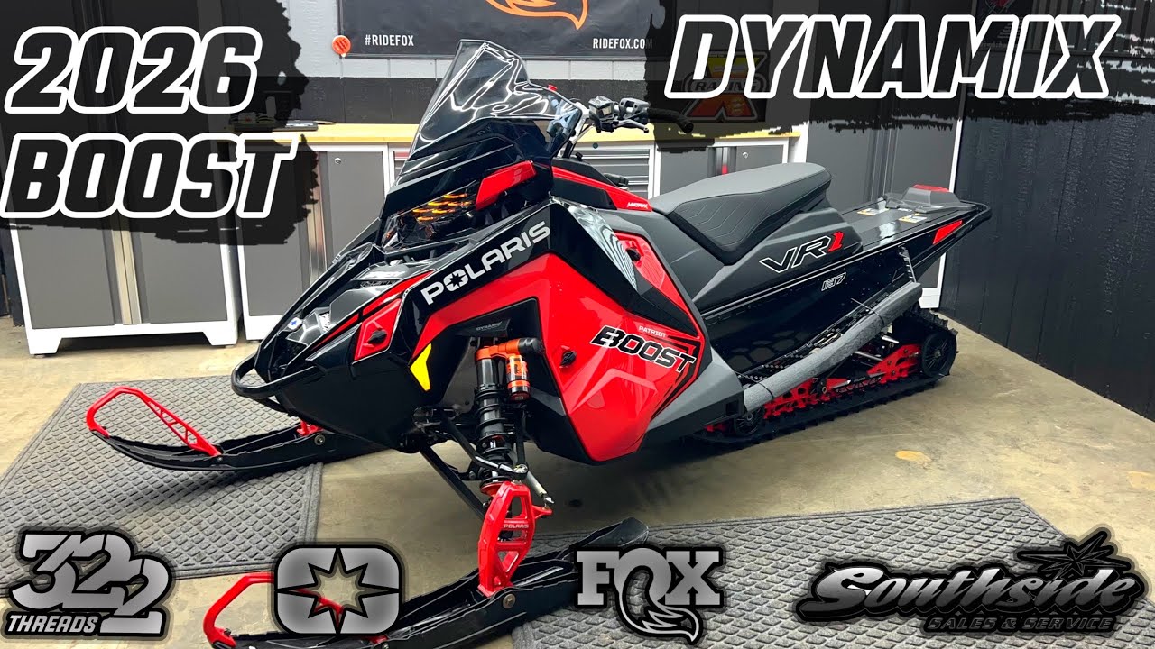 2026 POLARIS BOOST DYNAMIX SEMI-ACTIVE SUSPENSION! BEST SLED IVE EVER ...