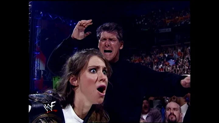 WWF RAW Highlight - McMahon-Helmsley faction vs CEO Linda McMahon