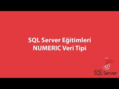 SQL Server'da NUMERIC Veri Tipi