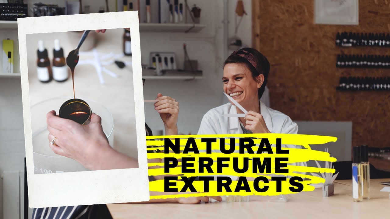 Natural Perfume Extracts - The different types and how they look before