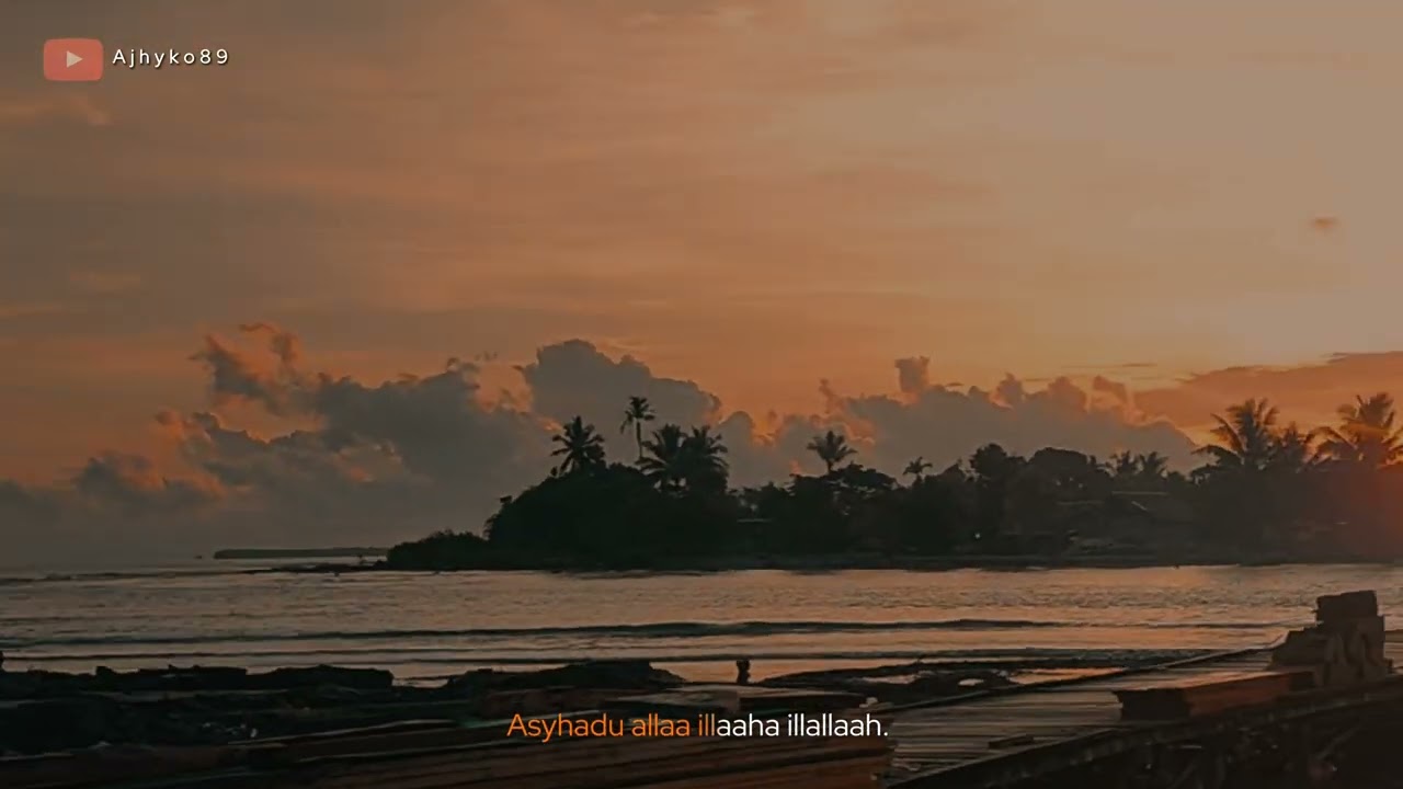 Adzan Magrib Halmahera timur MALUKU UTARA dan Sekitarnya.