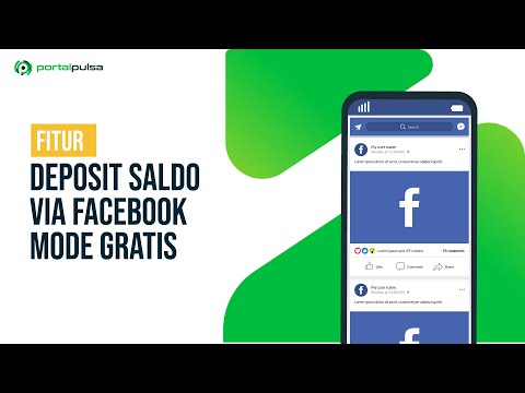 PORTAL PULSA Cara deposit saldo via facebook mode gratis