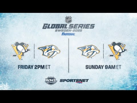 Get ready for the 2025 NHL Global Series in Sweden