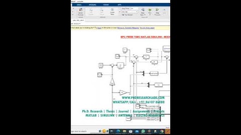 MPC PMSM TSMC MATLAB SIMULINK - MODEL PREDICTIVE CONTROL