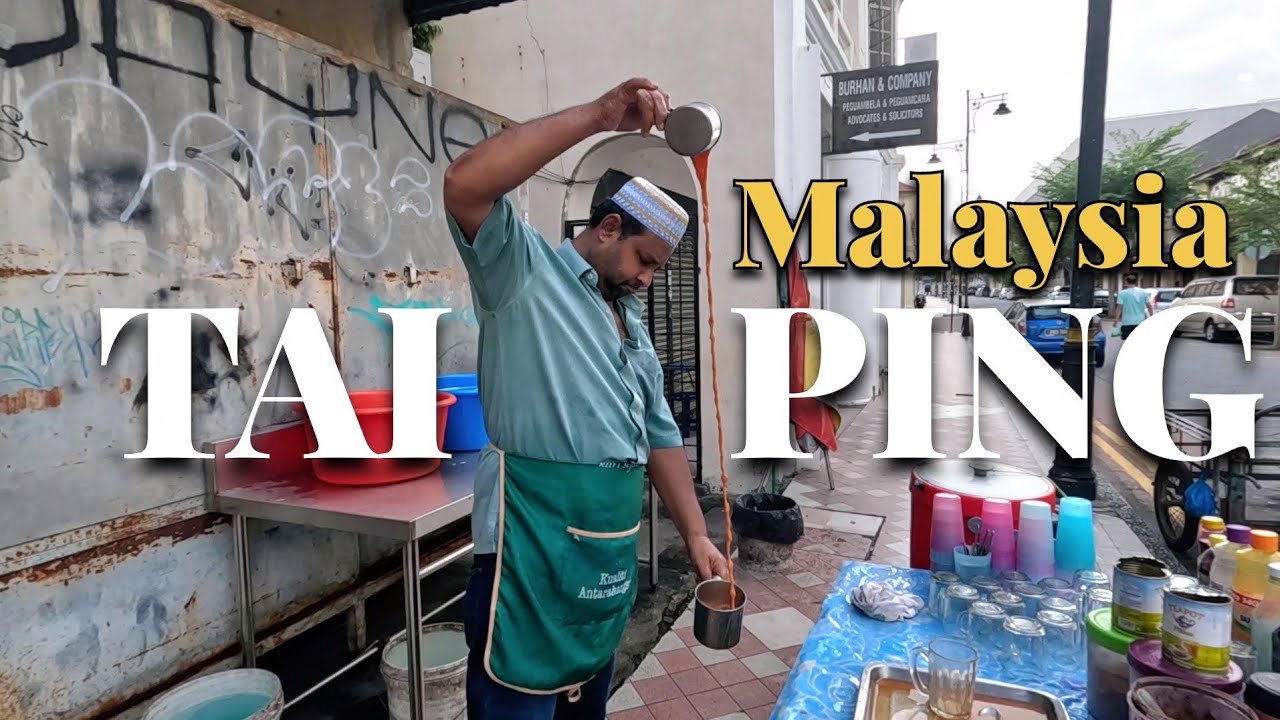 PENANG to TAIPING - Malaysia's WETTEST Town | First Day in TAIPING Vlog | Eps 15