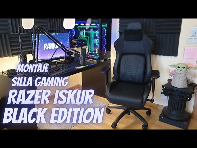 Razer Iskur: La primera silla gaming de Razer llega con un generoso soporte  lumbar