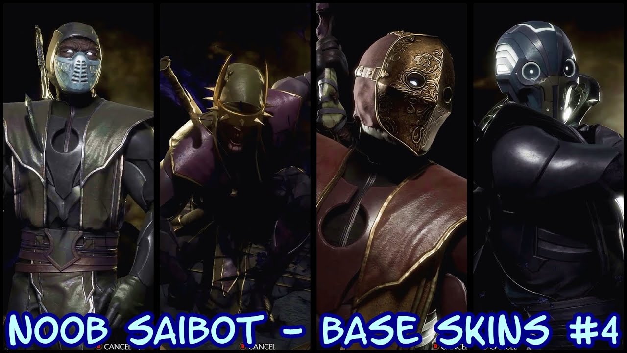 Noob Saibot - Intros & Victories - Base Skins #4 - Mortal Kombat 11